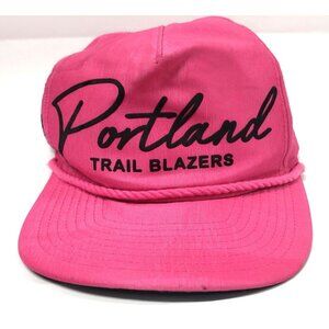 Portland Trailblazers New Era Hat PINK